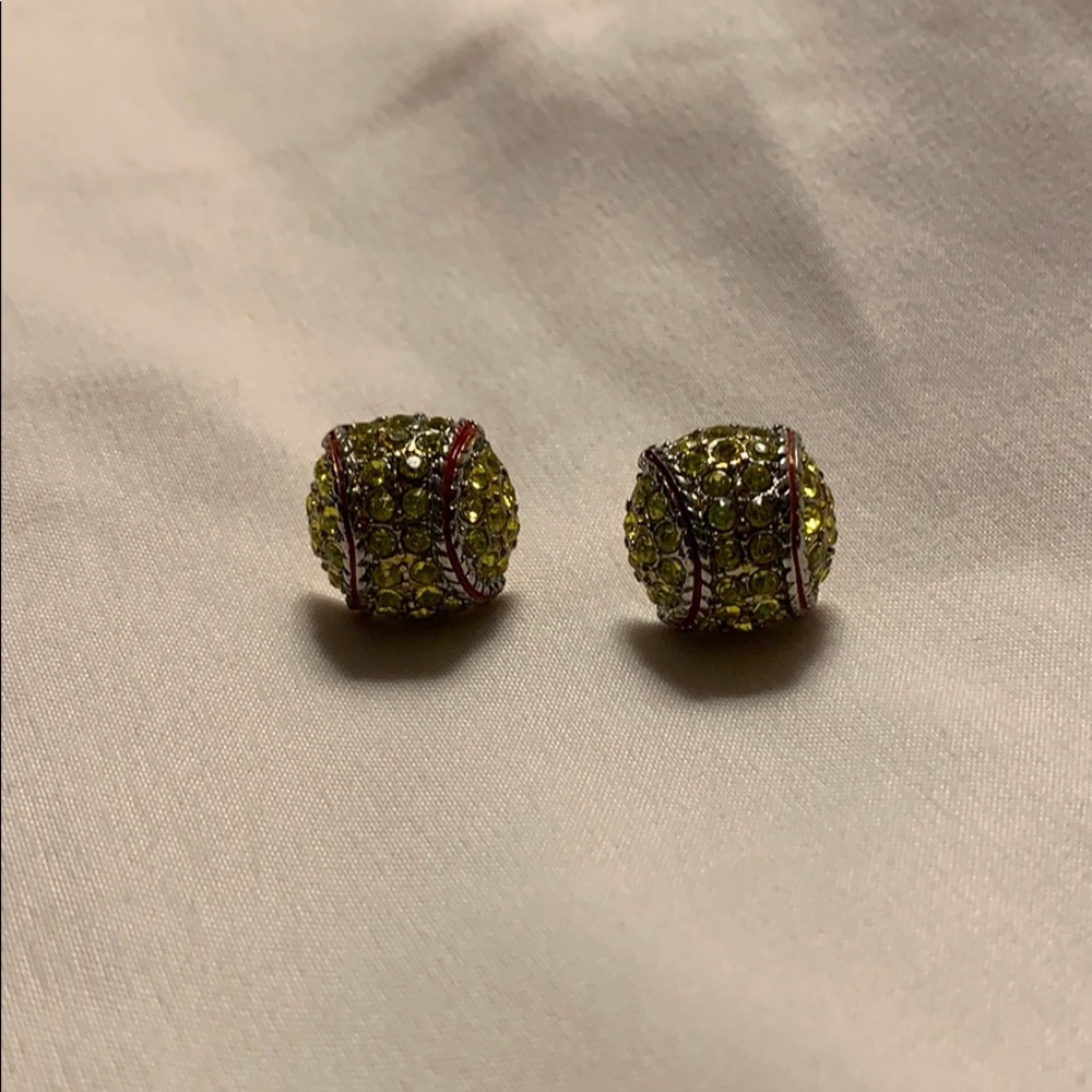 Softball Earrings